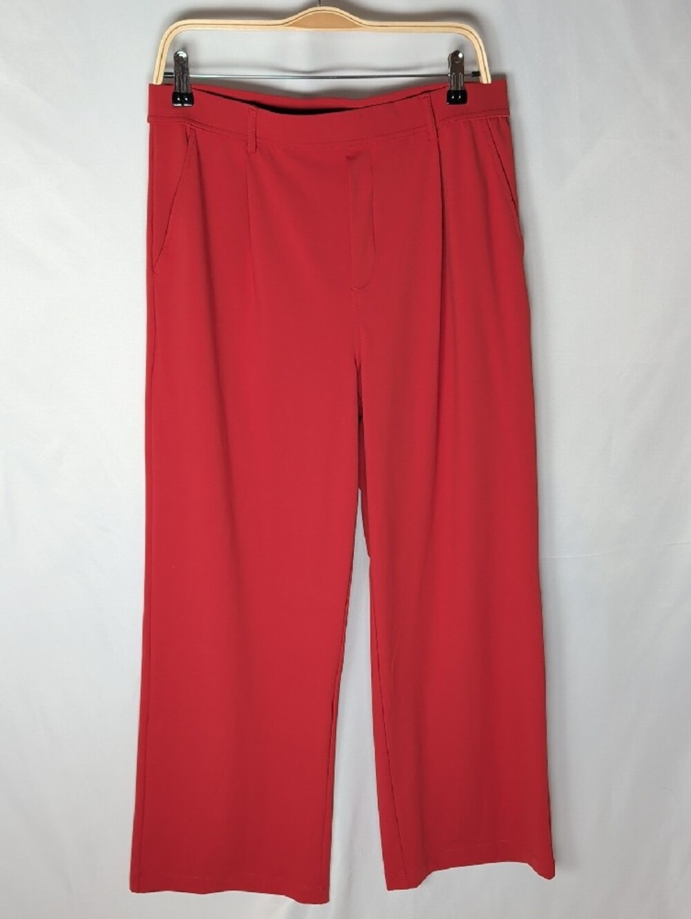 Halara Flex™ DayStretch High Waisted Pocket Straight Leg Work Pants Cinnabar/L